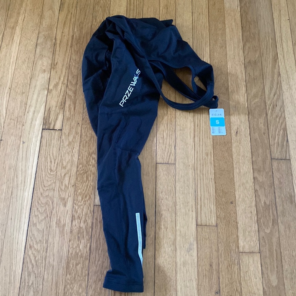 Przewalski Men's Cycling Bike Bib Short KISS PAD Padded Breathable SMALL NEW